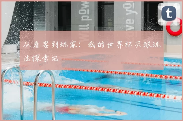 从看客到玩家:我的世界杯买球玩法探索记