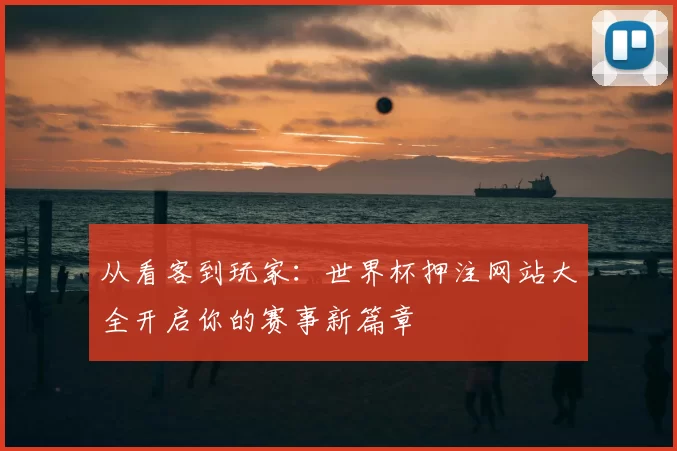 从看客到玩家:世界杯押注网站大全开启你的赛事新篇章