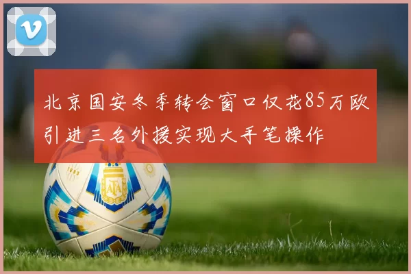 北京国安冬季转会窗口仅花85万欧引进三名外援实现大手笔操作